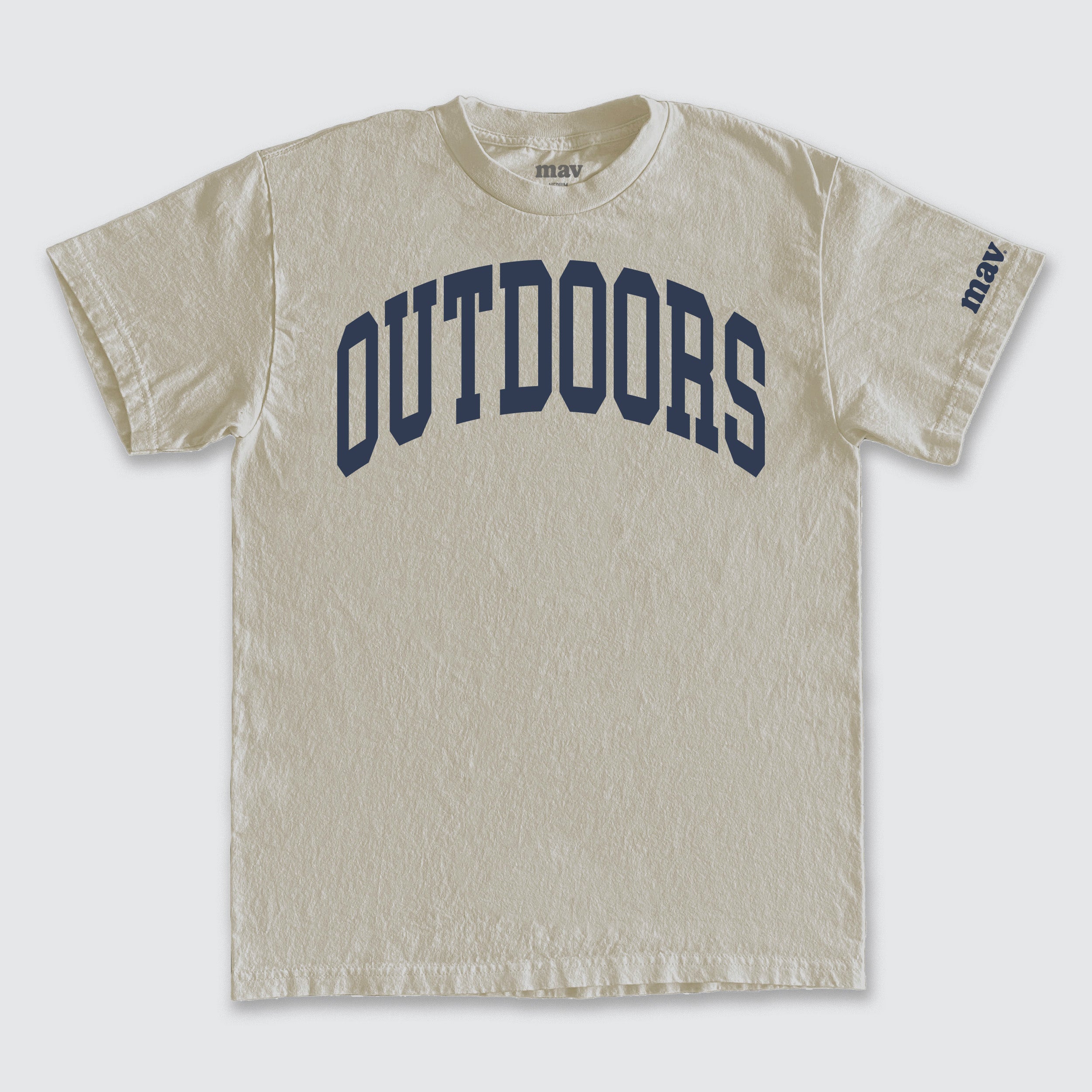Outdoors Tee - Sand