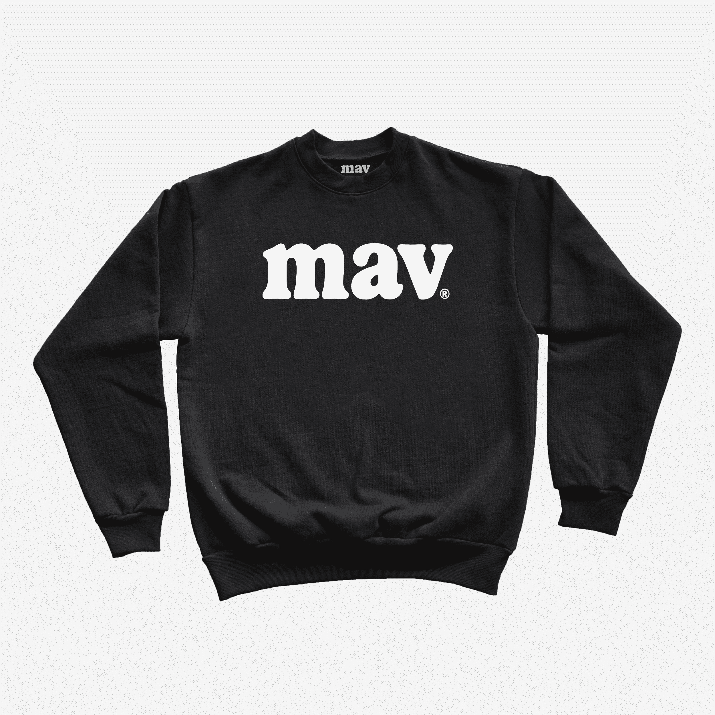 Mav Core Logo Crew Black