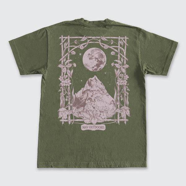 Wildflower Tee - Army