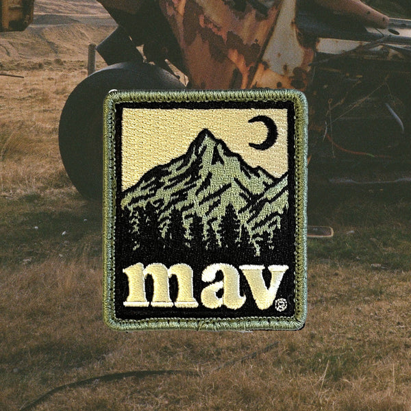 Mountain View Velcro Patch