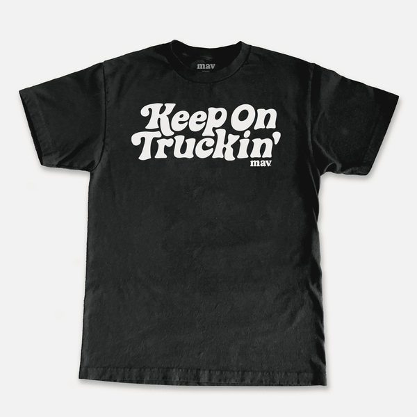 Always Truckin' Tee Black