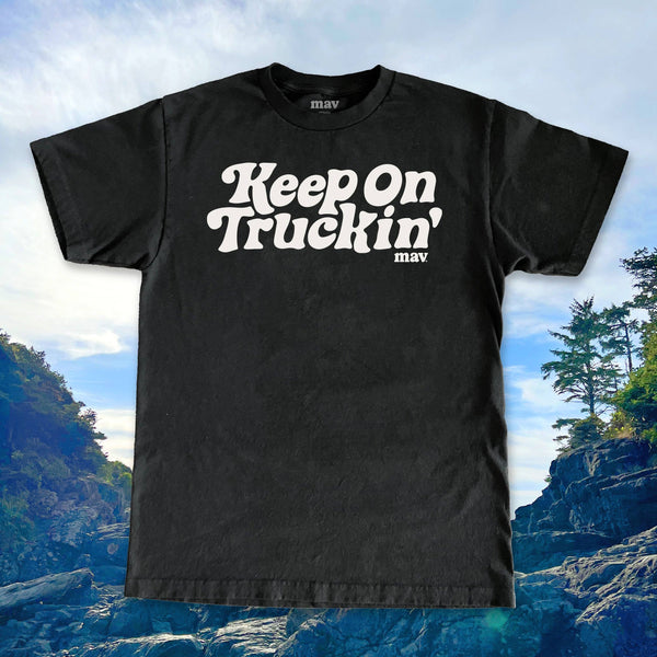 Always Truckin' Tee Black