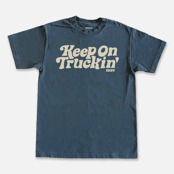 Always Truckin' Tee Indigo