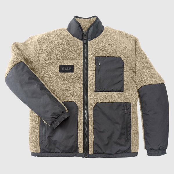 Overland Fleece Jacket - Gravel