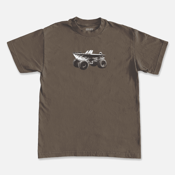 Monster Mav Tee Brown